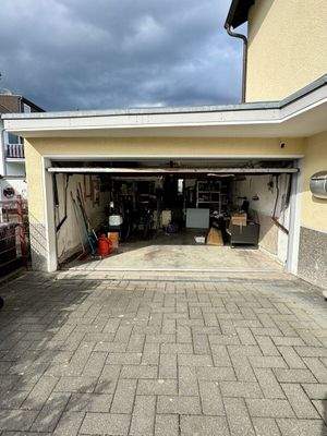Blick in die Garage