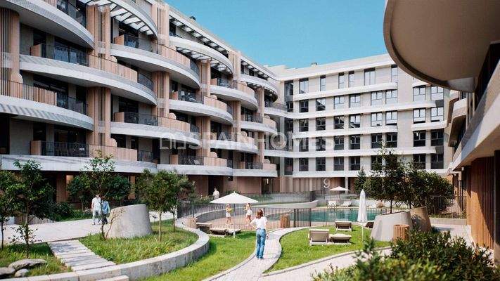 Spacious Apartments in a Complex with Pool and Garden in Málaga