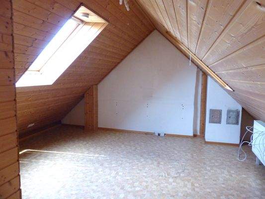 ausgebauter Dachraum
