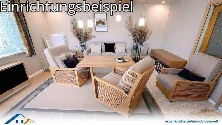 So könnte IHR Wohnzimmer aussehen ....