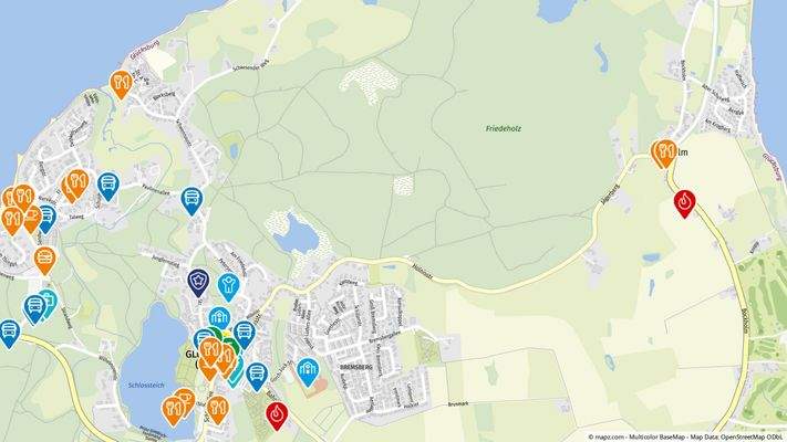Geolyzer Kartenausschnitt