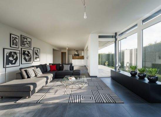 heller Wohnbereich - (KI generiert)