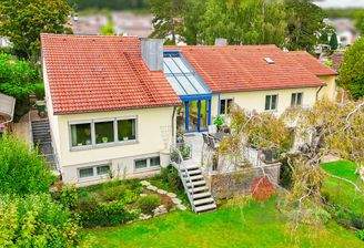 Einfamilienhaus Südansicht