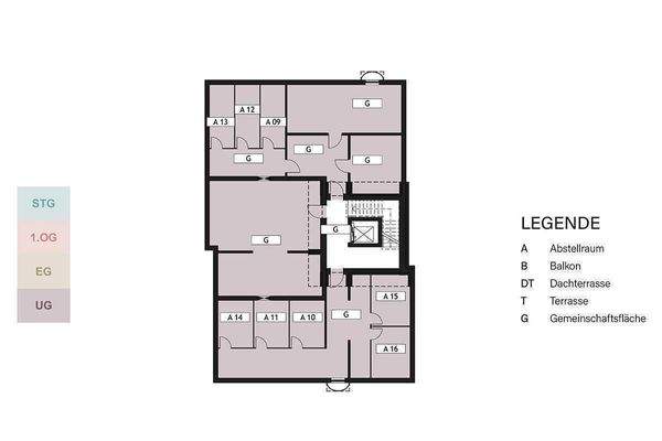 Geschossübersicht UG