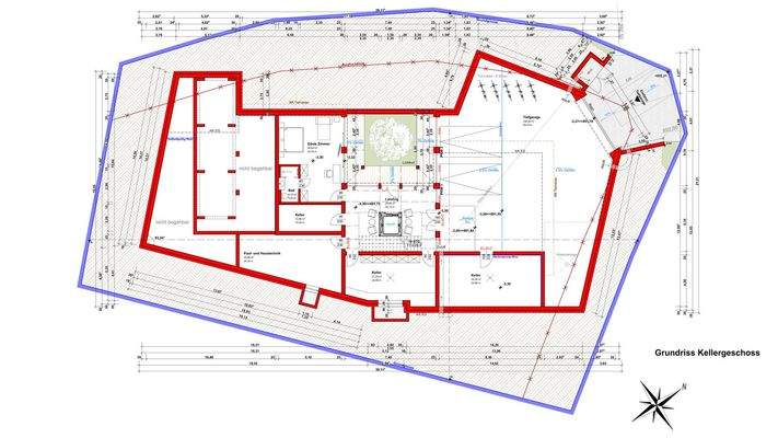 Grundriss Kellergeschoss