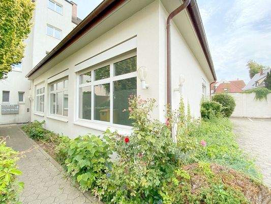 Außenansicht der Lagerfläche