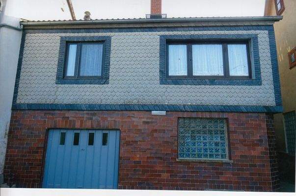 Hausansicht von hinten