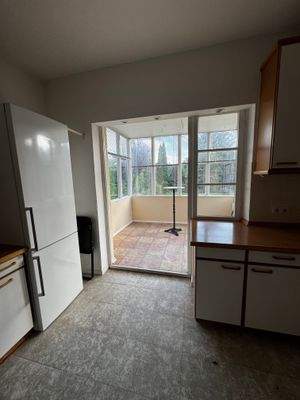 Küche zum Wintergarten