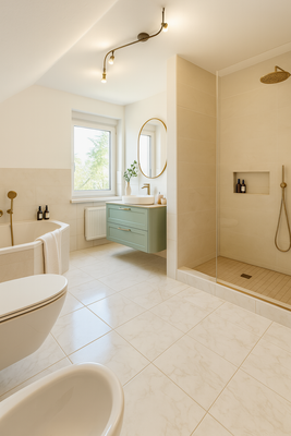 Beispiel Ausstattung Bad