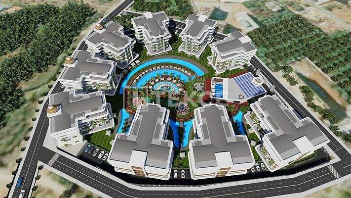 Luxury Apartments for Sale in Oba Alanya with Hotel Concept