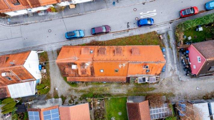 Hausansicht von oben