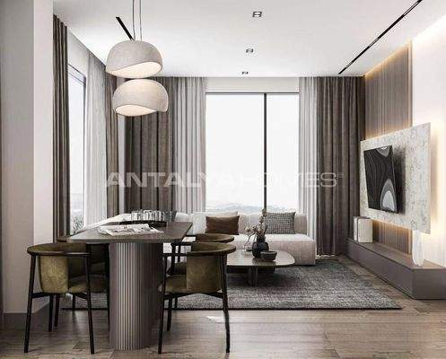 Spacious Apartments with Communal Pool in Antalya Altintas