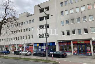 Außenansicht, Blauer Eingang