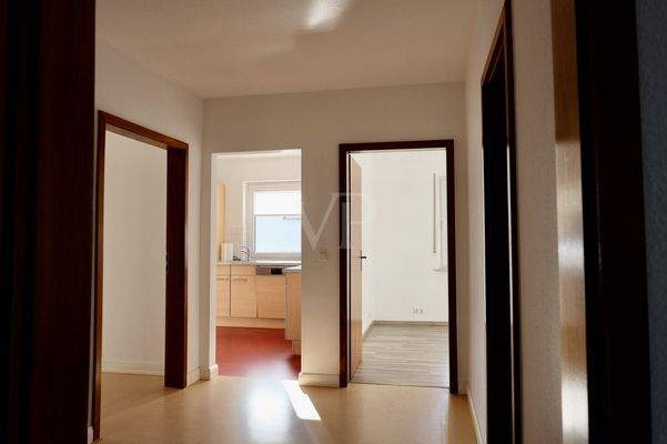 Lichtdurchfluteter Eingangsbereich 