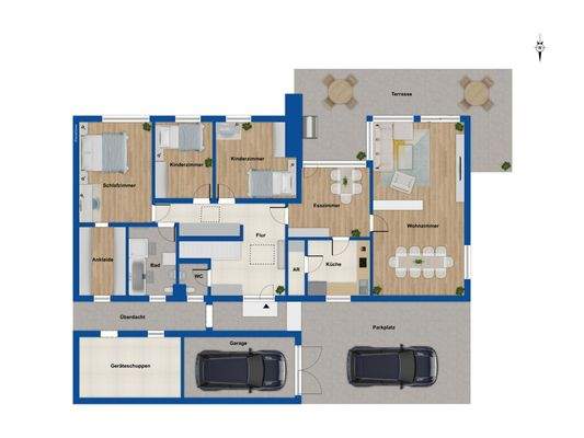 Grundriss Erdgeschoss