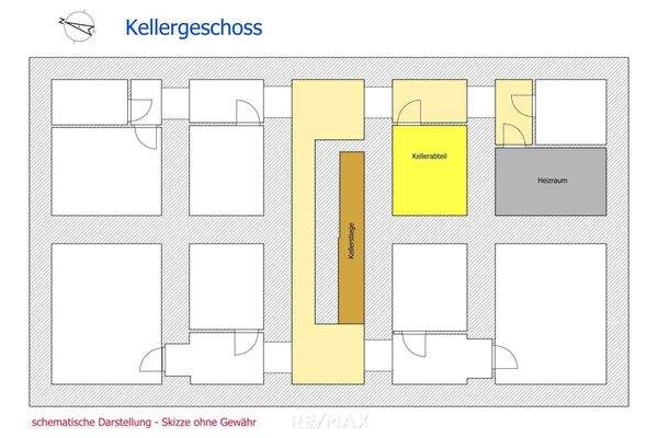 Grundriss Kellergeschoss