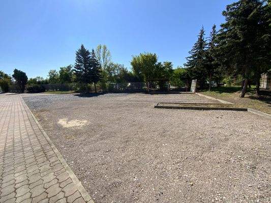 unbefestigte Lagerfläche