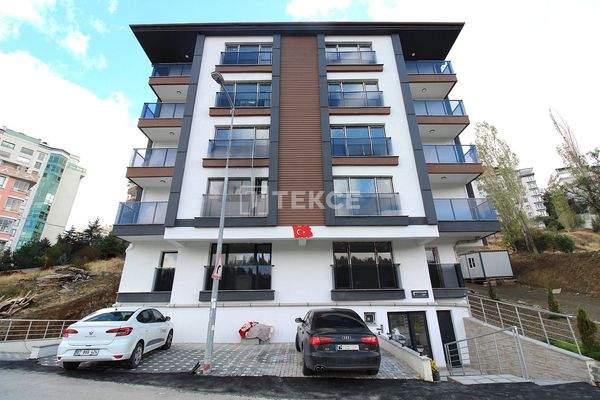 New Flats with Scenic Views and Easy Access in Çankaya Dikmen