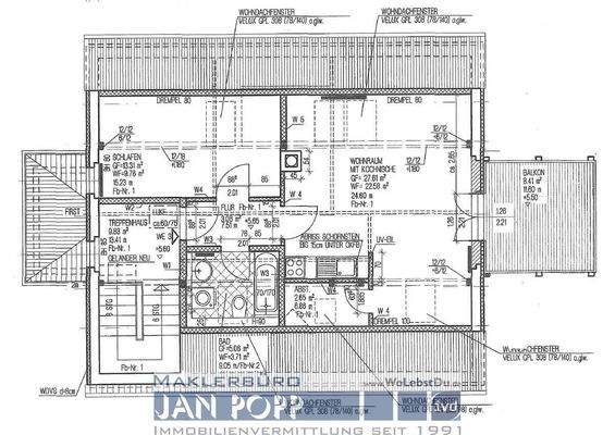 Grundriss Dachgeschoss