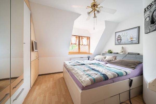 Schlafzimmer, Wohnung Obergeschoss