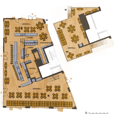 Grundriss Gastro