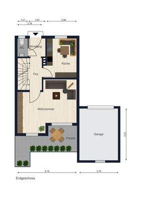 Grundrisse Erdgeschoss