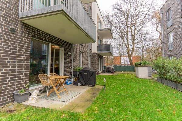 Blick auf die Terrasse 