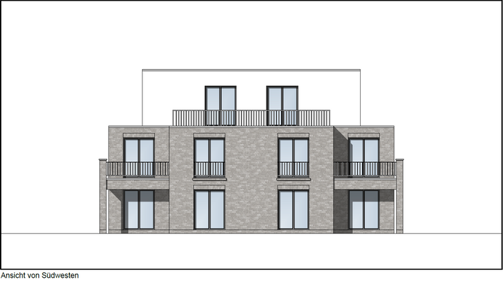 Ansicht von Südwesten