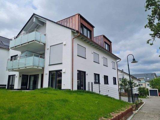 Ansicht Gebäude Neubau