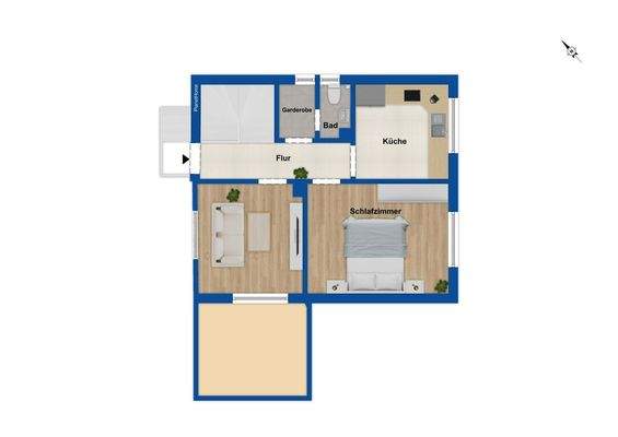 Grundriss Erdgeschoss