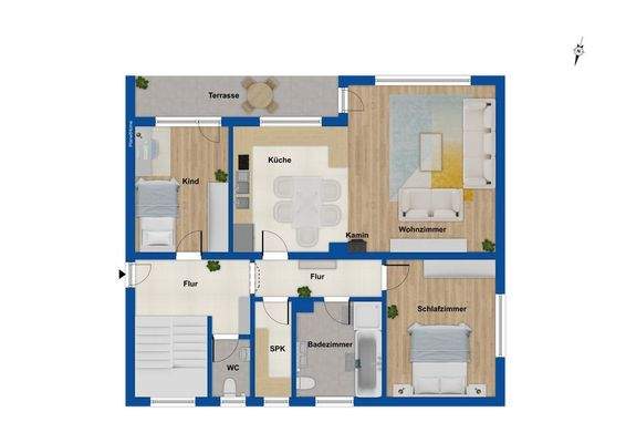 Grundriss Erdgeschoss