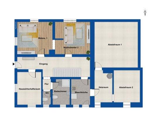 Grundriss Erdgeschoss