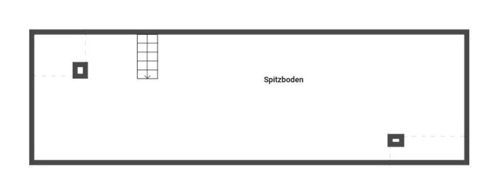 Grundriss Spitzboden