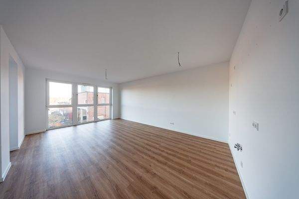 Beispielbild offener Wohn- und Küchenbereich