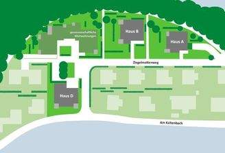 Lageplan des Quartiers