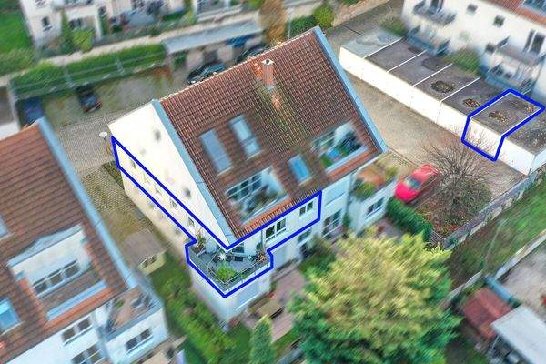 Vogelperspektive Gebäude