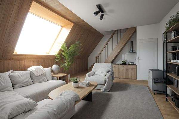 Wohnzimmer OG - Staging