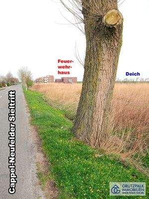 Straßengraben an der Sieltrift