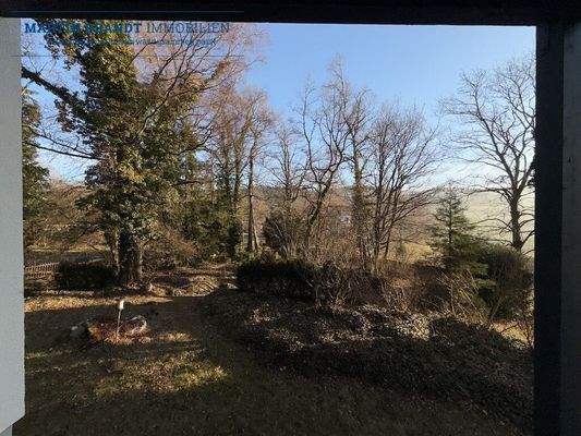 Ausblick in den Park