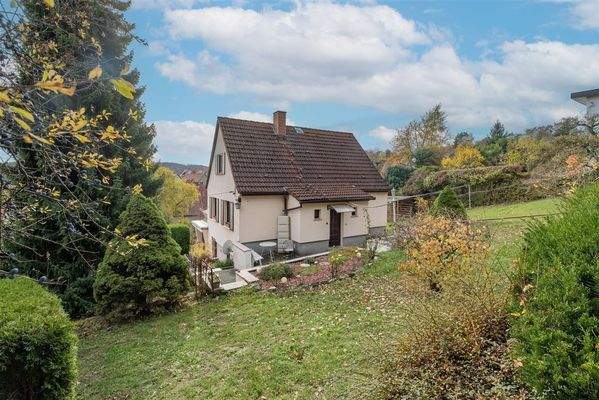 Hausrückseite -Nordseite