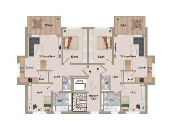 Wohnung Nr. 4, rechts