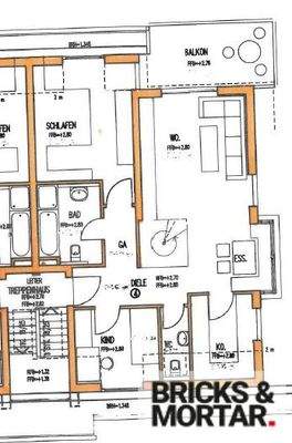 Grundriss 2. Obergeschoss