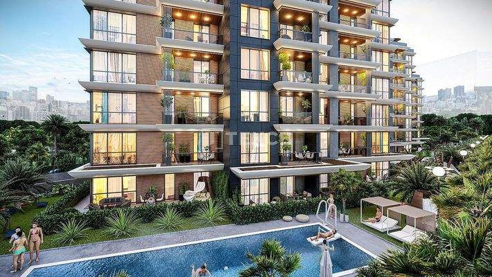 Spacious Flats with En-Suite Bathrooms in Aksu Antalya