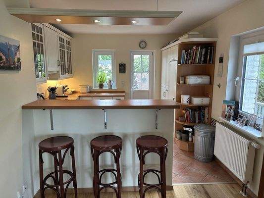 Küche mit Tresen