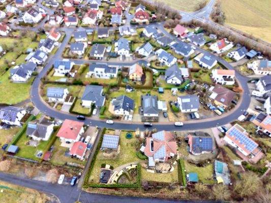 Luftaufnahme Wohngebiet