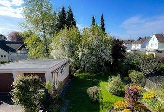 Blick vom Balkon