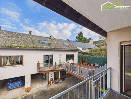 Ansicht auf Haupthaus