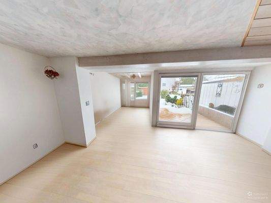 Wohnbereich unmöbliert