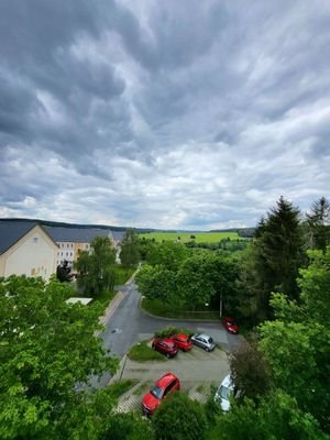 Ausblick Wohnzimmer