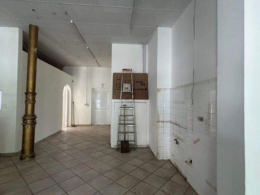 Hinterer Bereich der Gewerbeeinheit